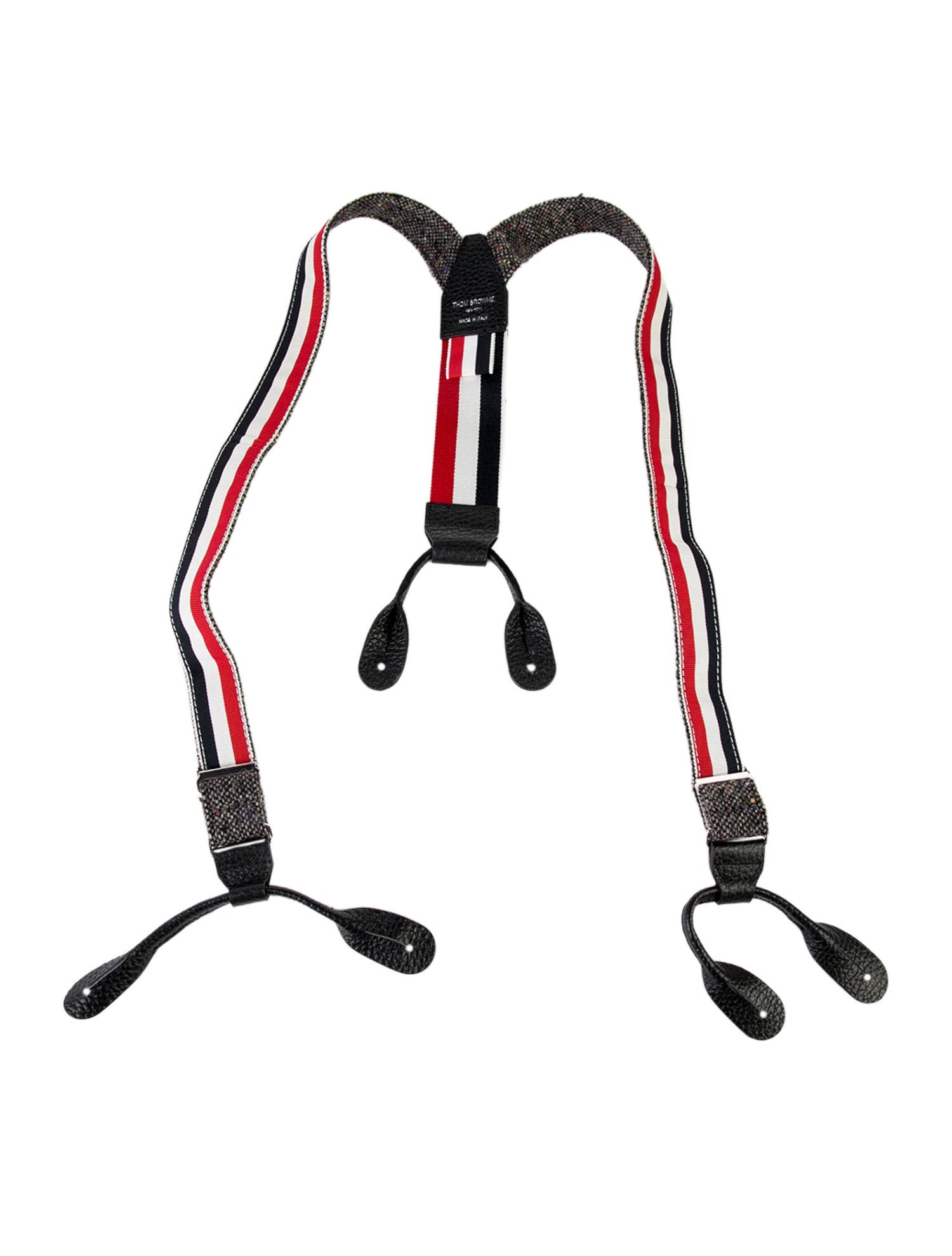 Thom Browne Leather Trim Suspender