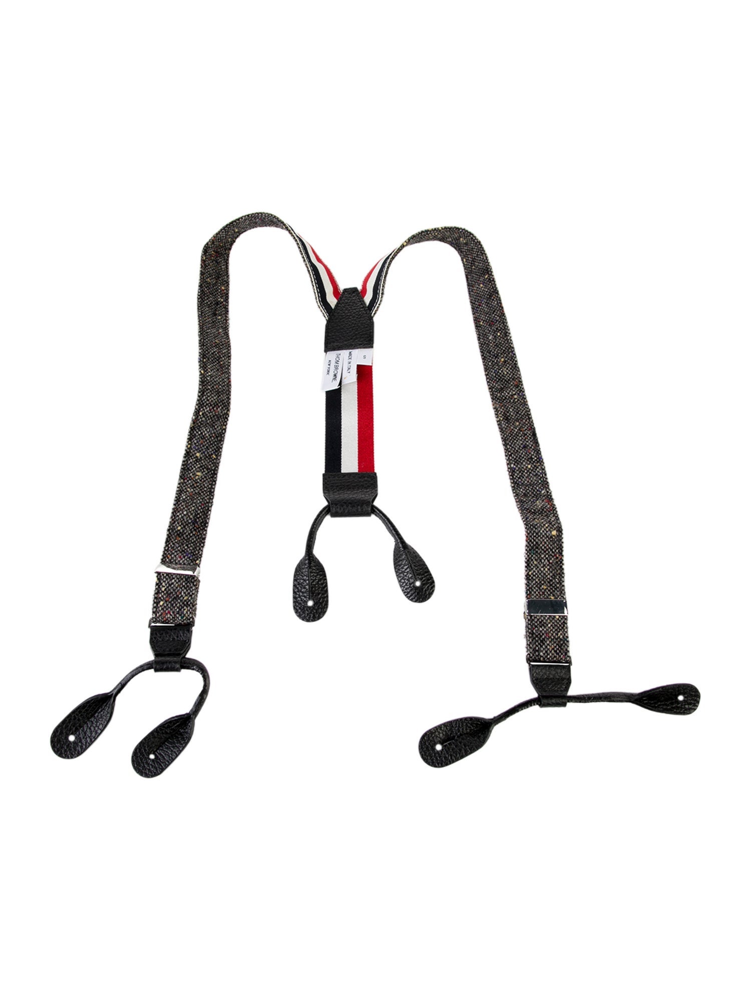 Thom Browne Leather Trim Suspender