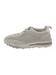 Thom Browne Mesh Lace Trim Embellishment Sneakers