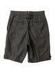 Thom Browne Wool Flat Front Shorts