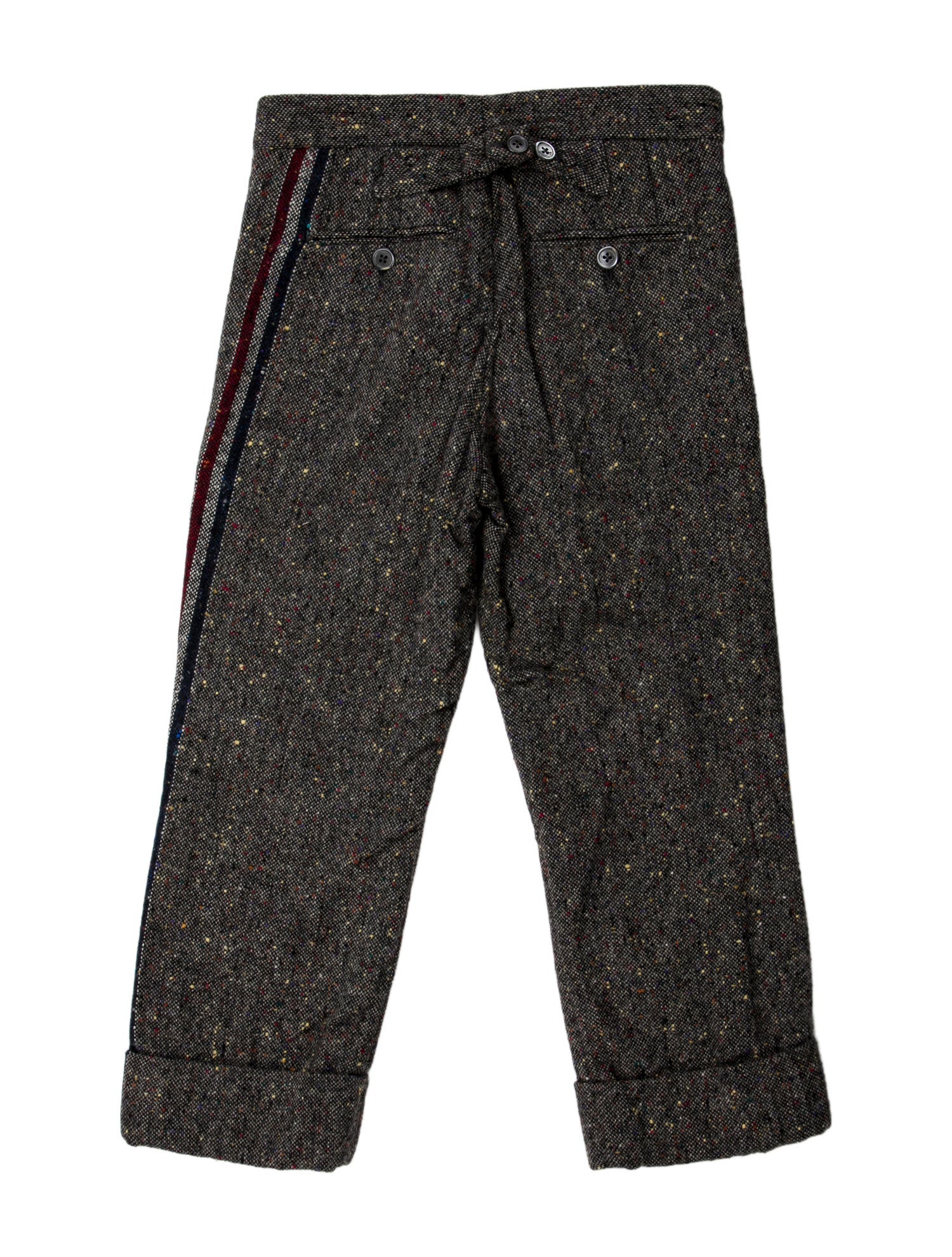 Thom Browne Virgin Wool Straight Leg Pants