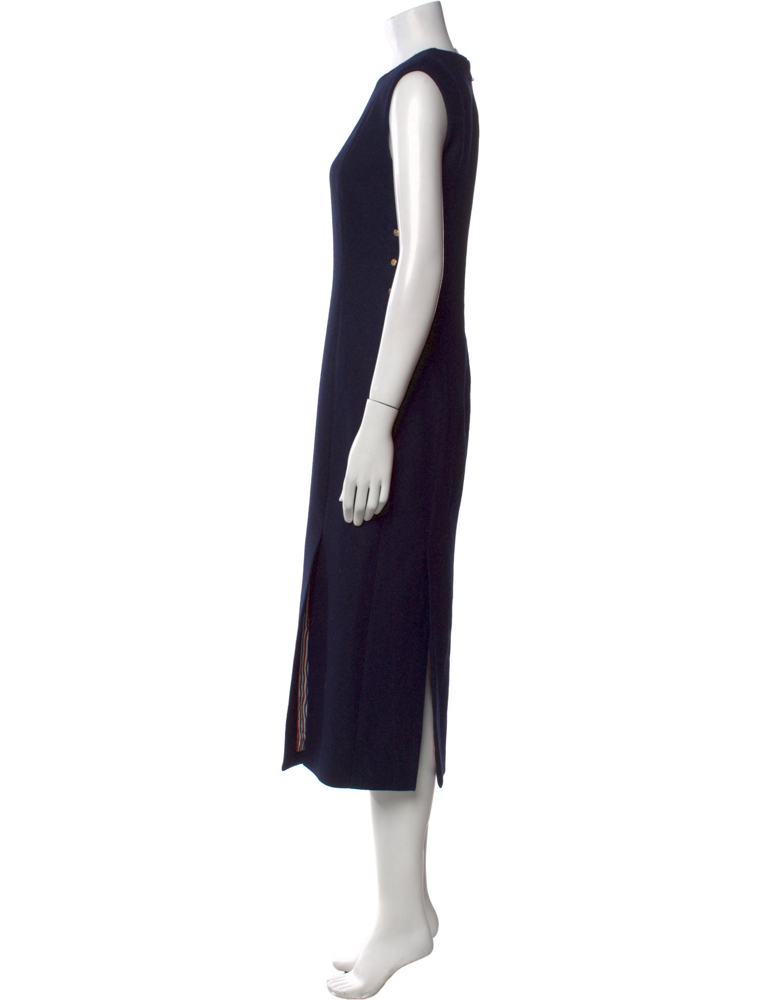 Thom Browne Wool Midi Length Dress