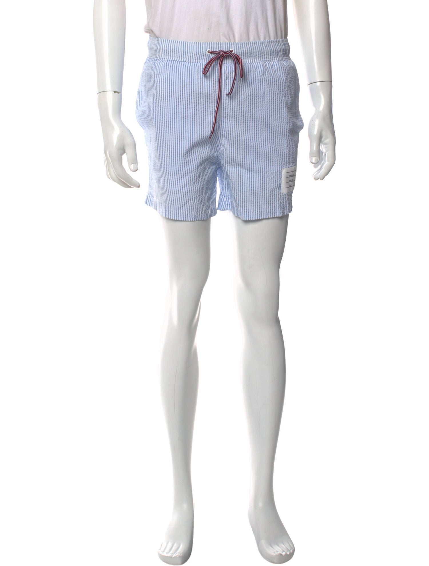 Thom Browne Striped Swim Trunks