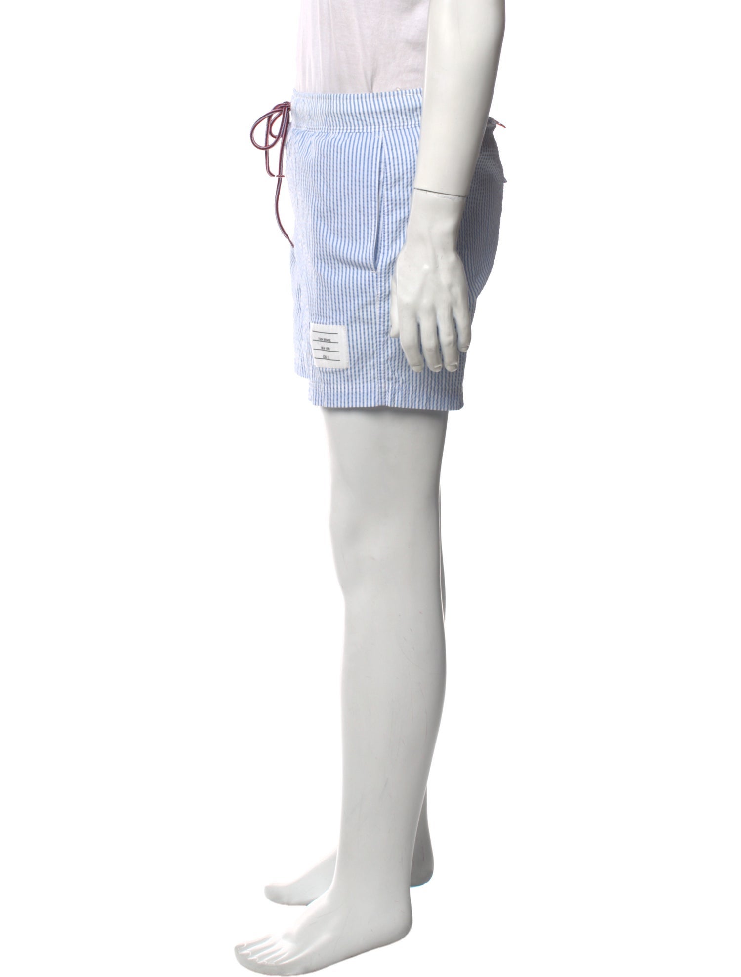 Thom Browne Striped Swim Trunks