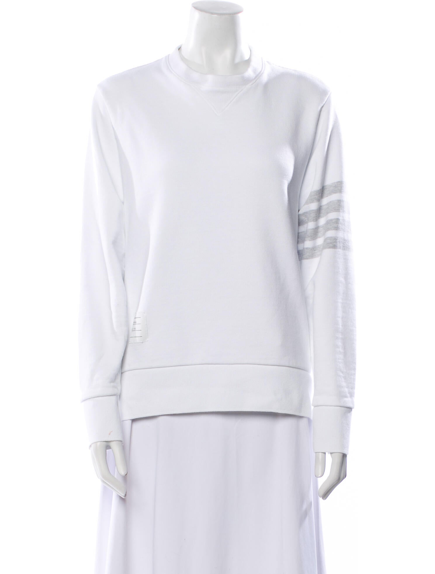 Thom Browne Crew Neck Long Sleeve Sweatshirt