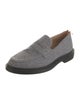 Thom Browne Wool Grosgrain Trim Loafers