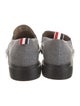 Thom Browne Wool Grosgrain Trim Loafers