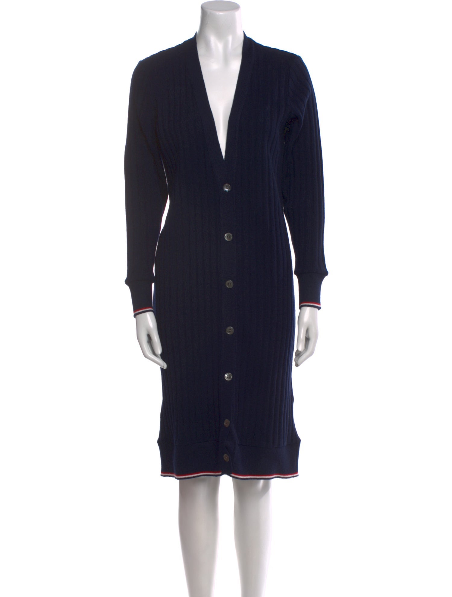 Thom Browne Cashmere Knee-Length Dress