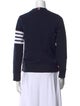 Thom Browne 4-Bar Mock Neck Sweatshirt