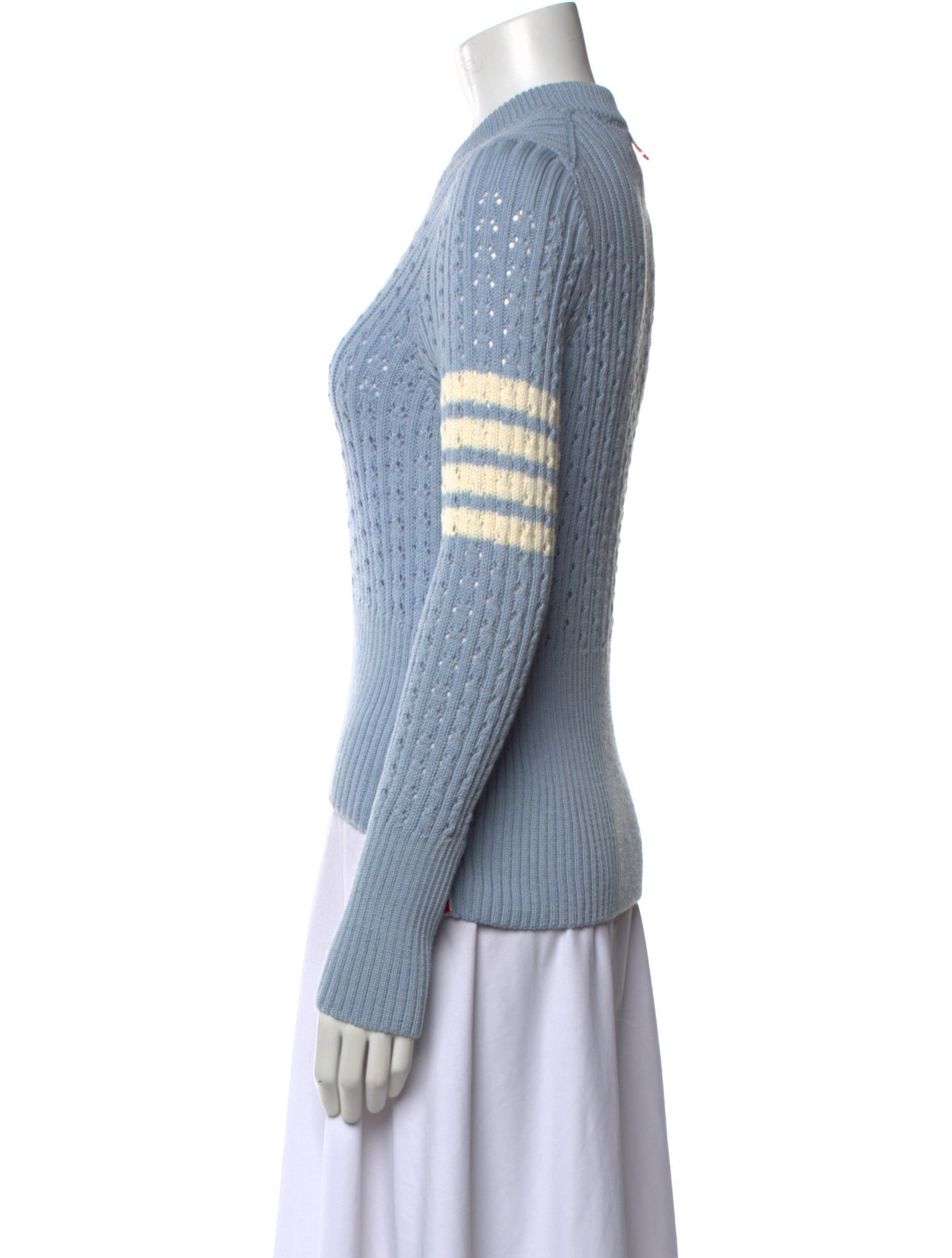 Thom Browne 4 Bar Stripe Virgin Wool Sweater w/ Tags