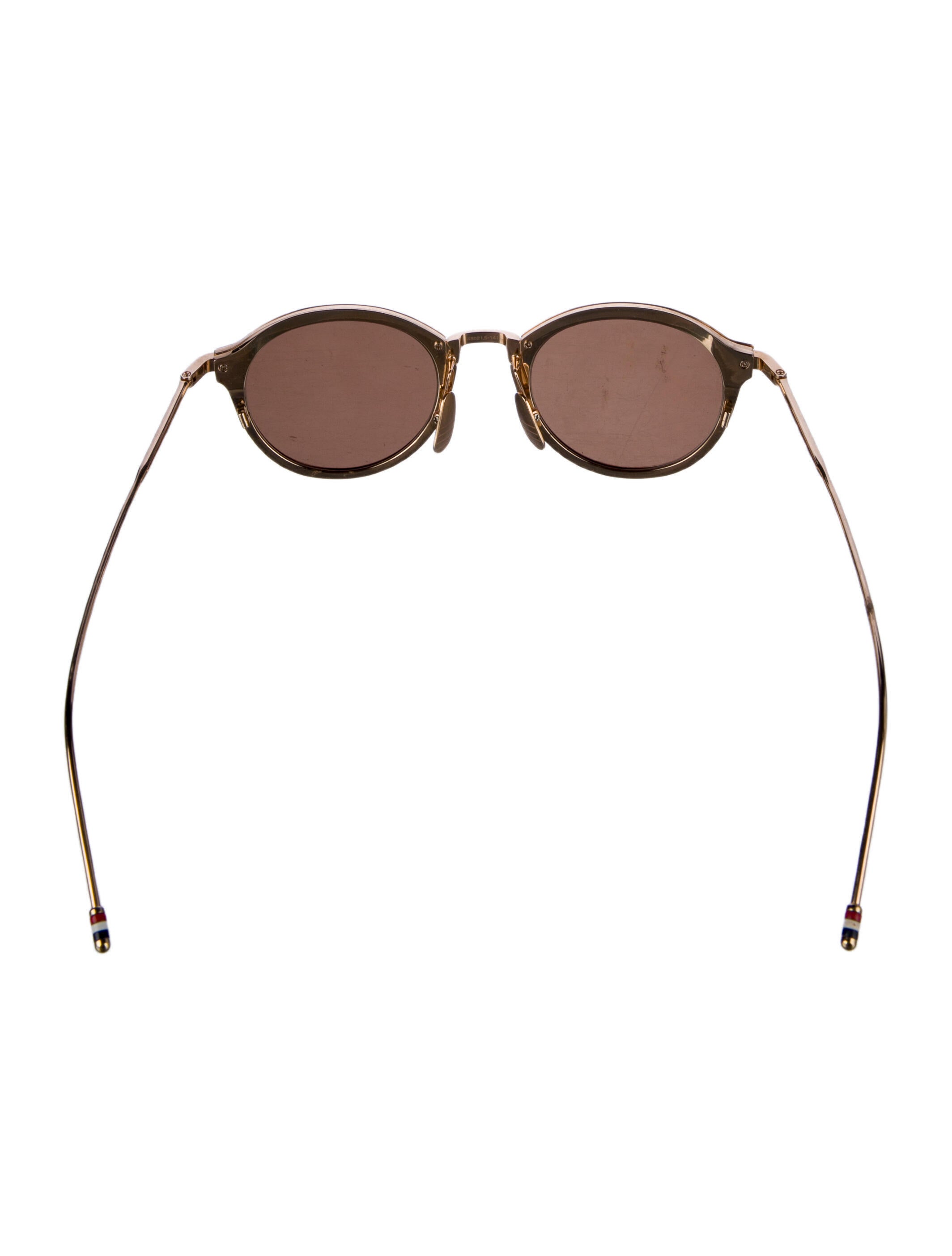 Thom Browne Round Tinted Sunglasses
