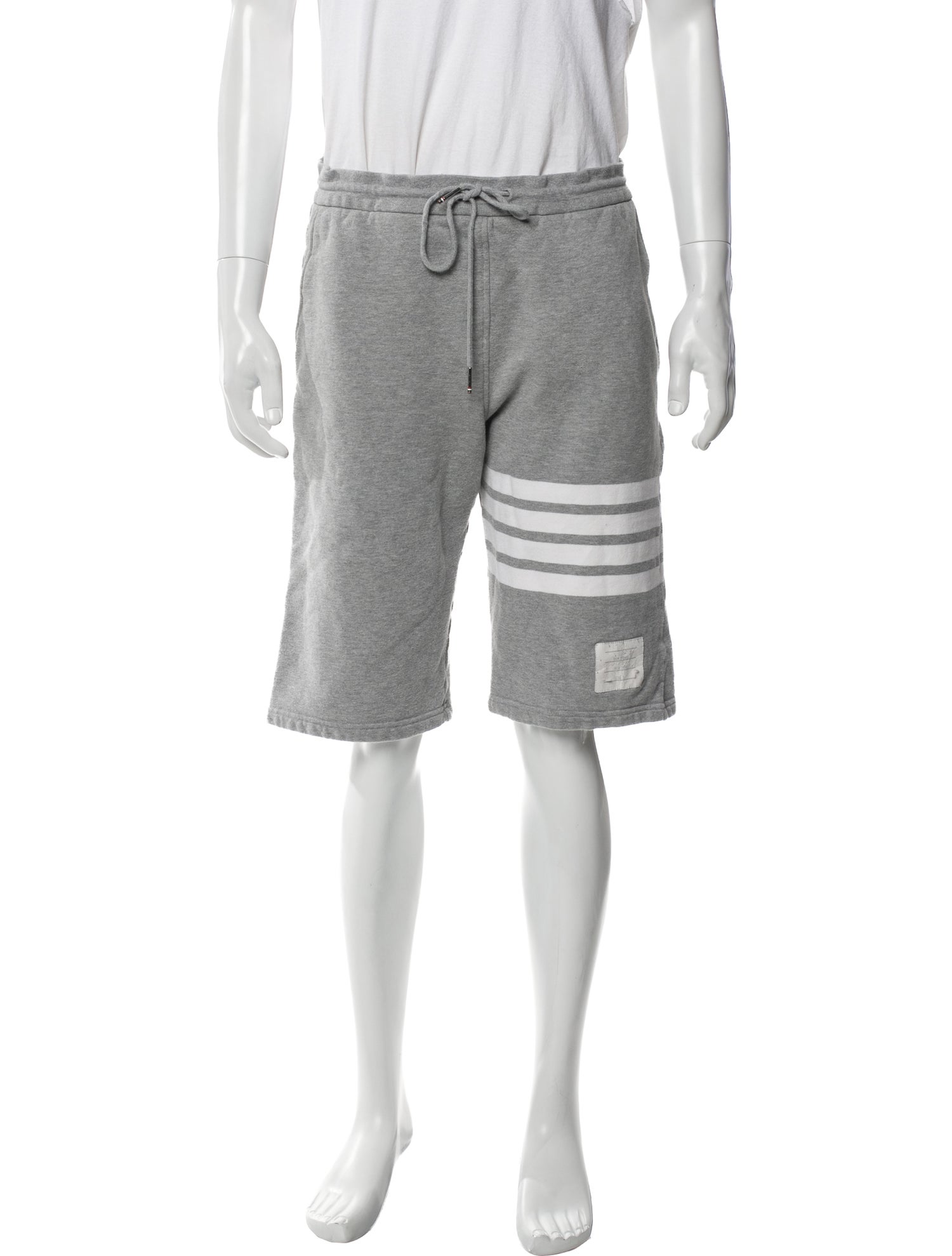 Thom Browne 4 Bar Stripe Jogger Shorts