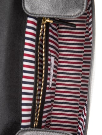 Thom Browne Leather Messenger Bag