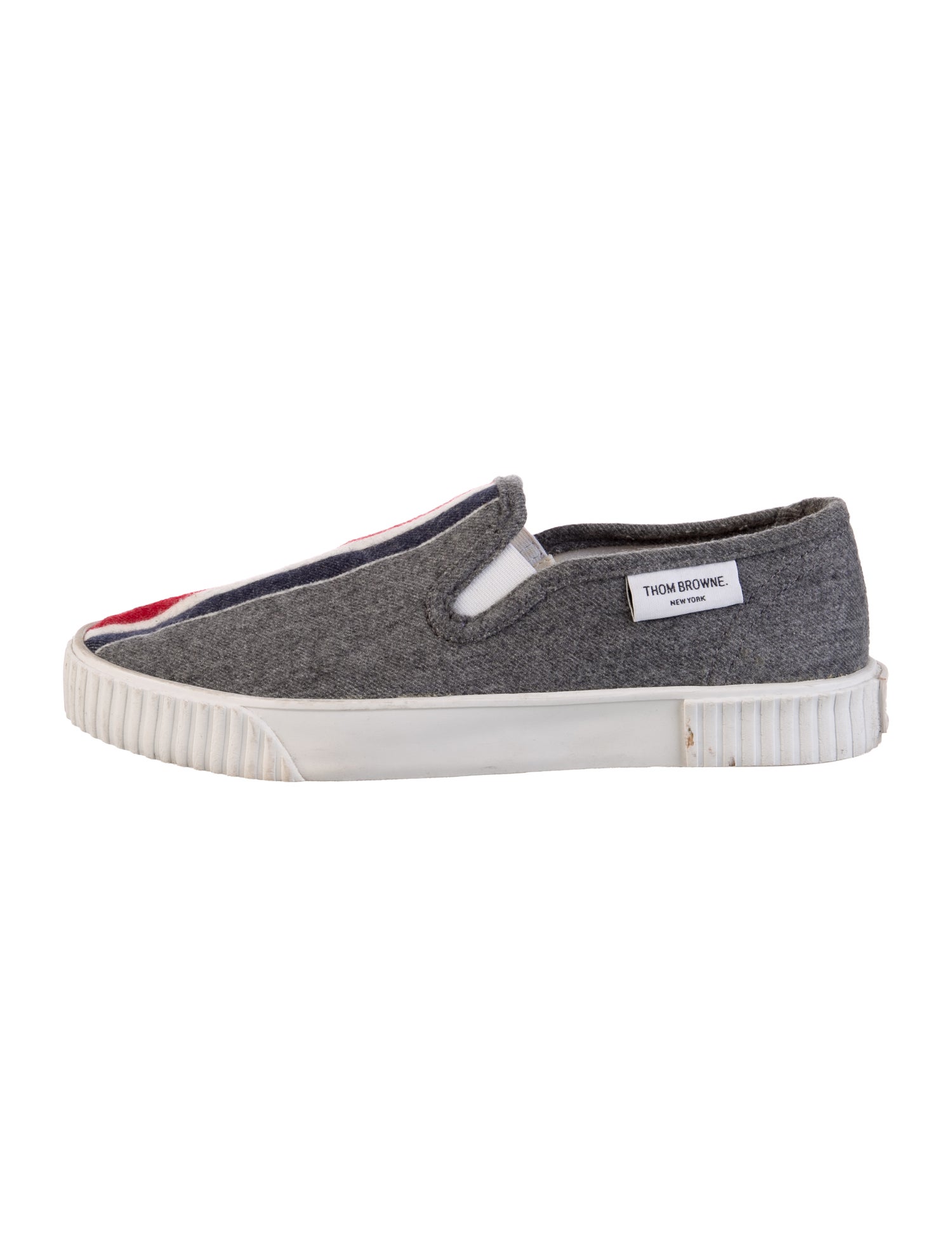 Thom Browne Wool Printed Sneakers