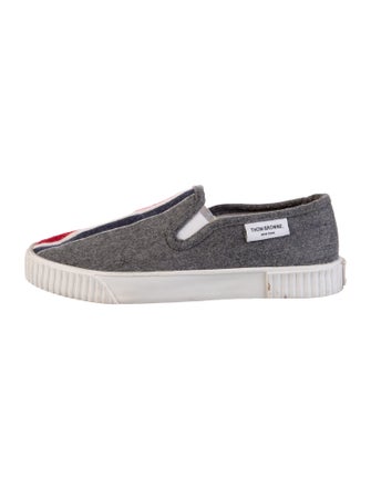 Thom Browne Wool Printed Sneakers