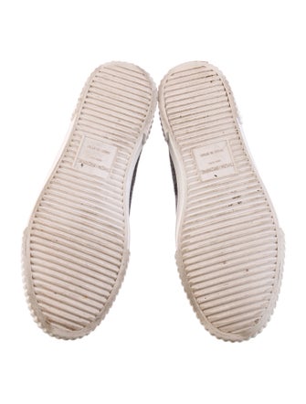 Thom Browne Wool Printed Sneakers