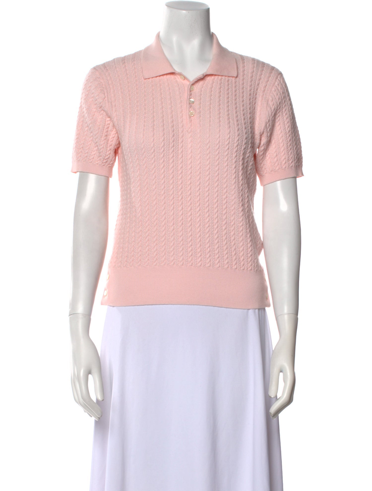 Thom Browne Kids' Polo Sweater