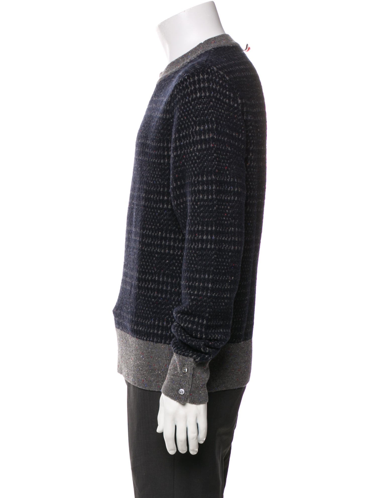 Thom Browne Wool Striped Pullover