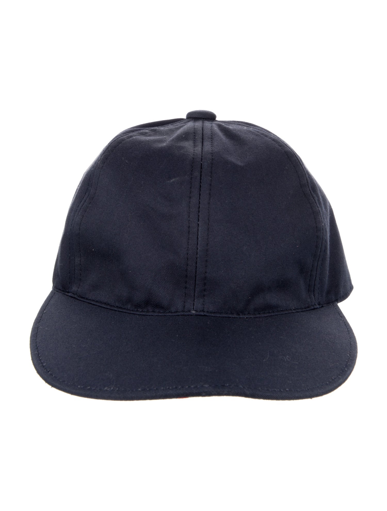 Thom Browne Six-Panel Grosgrain Trim Embellished Baseball Cap