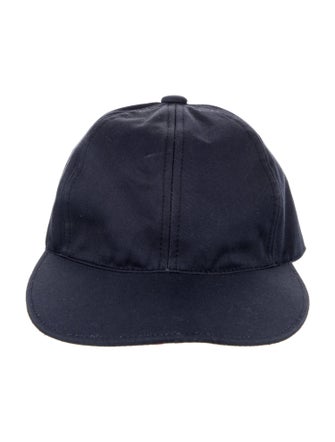 Thom Browne Six-Panel Grosgrain Trim Embellished Baseball Cap