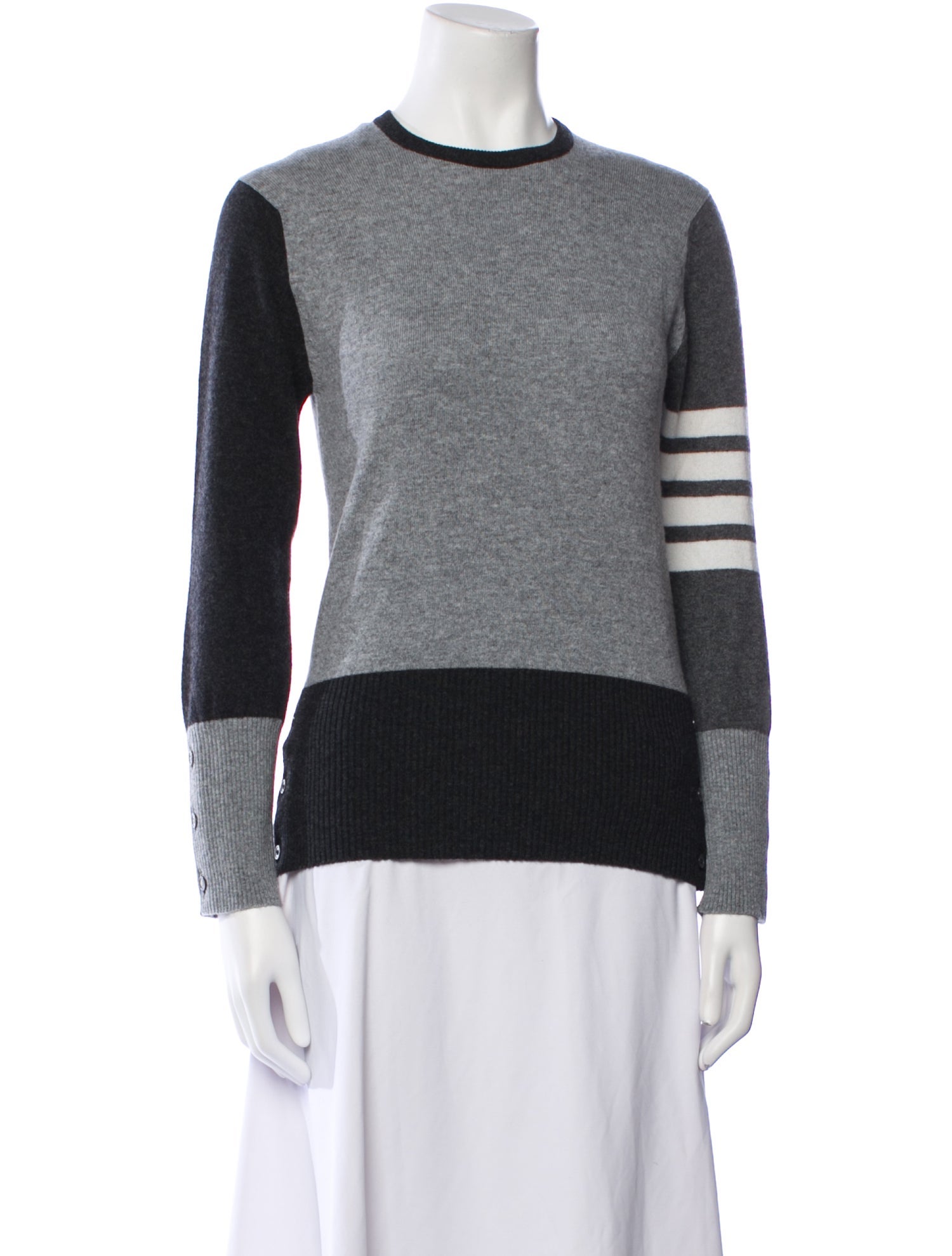 Thom Browne Fun Mix Cashmere Sweater w/ Tags