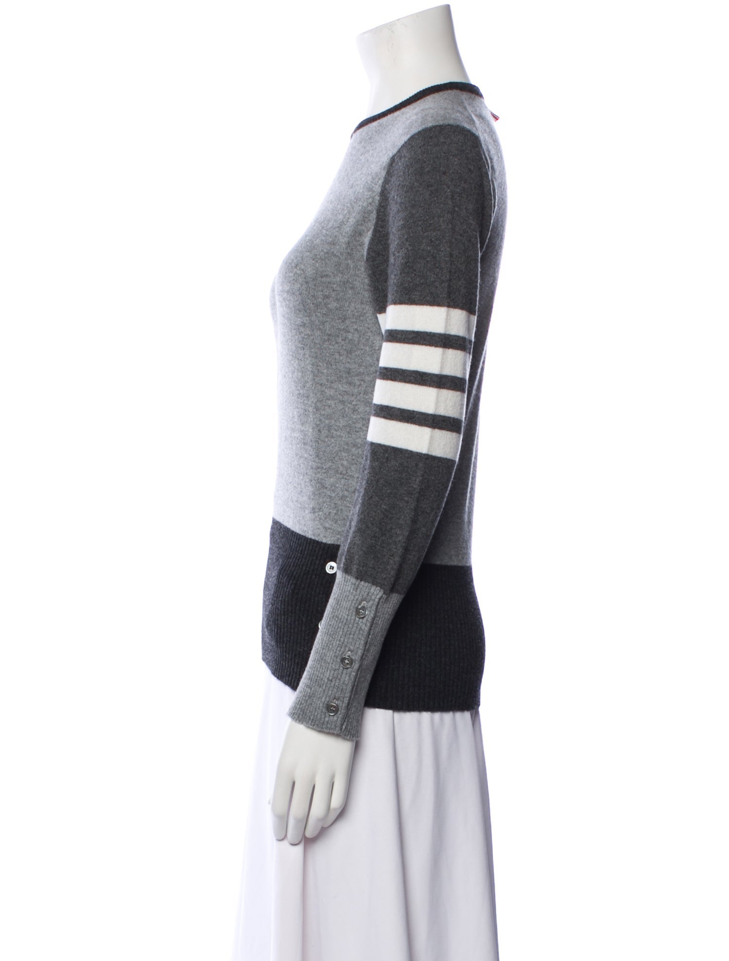 Thom Browne Fun Mix Cashmere Sweater w/ Tags