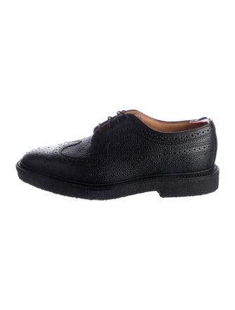 Thom Browne Leather Lasercut Accents Brogues