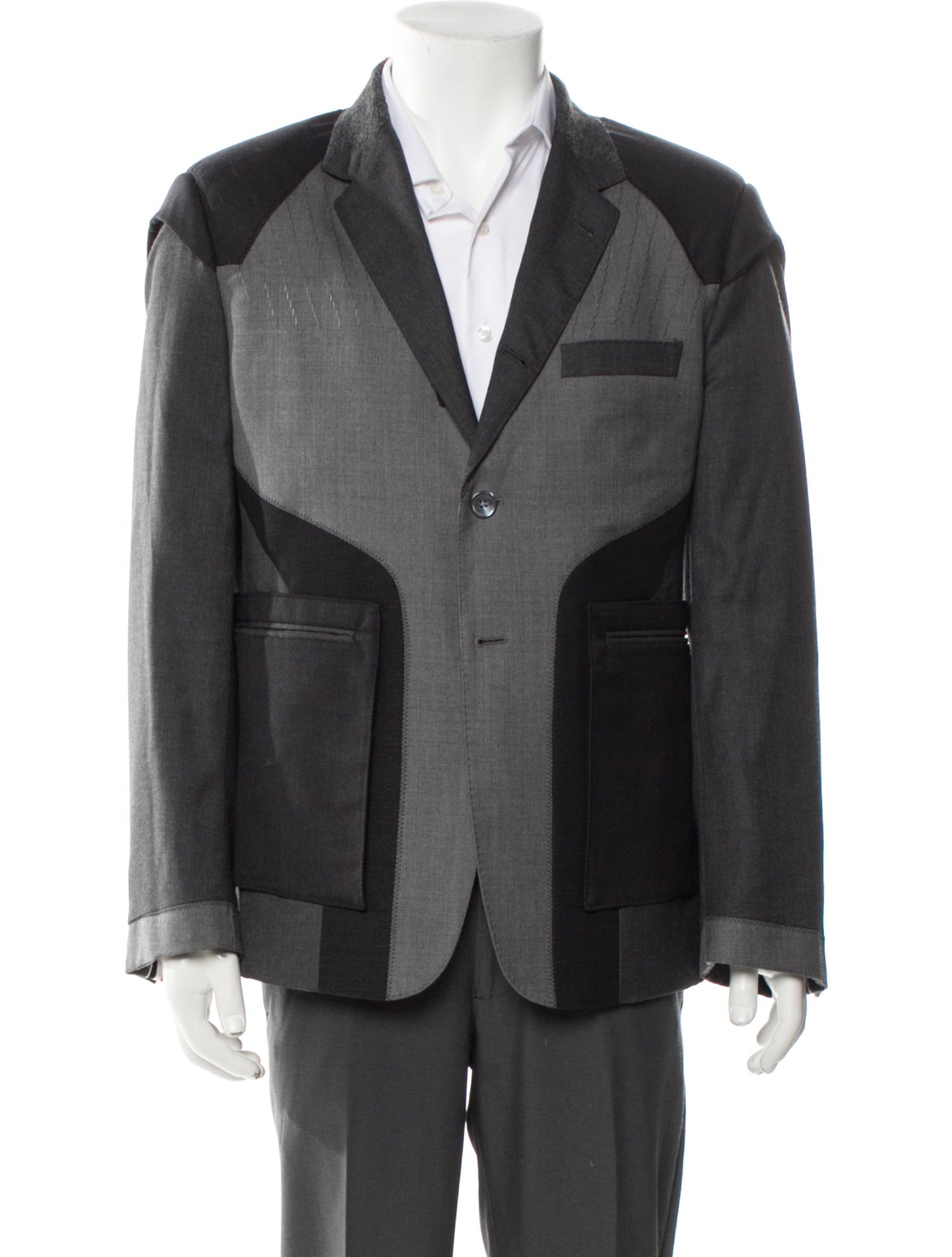 Thom Browne Zig Zag Wool Blazer