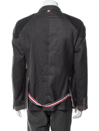 Thom Browne Zig Zag Wool Blazer