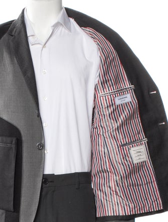 Thom Browne Zig Zag Wool Blazer