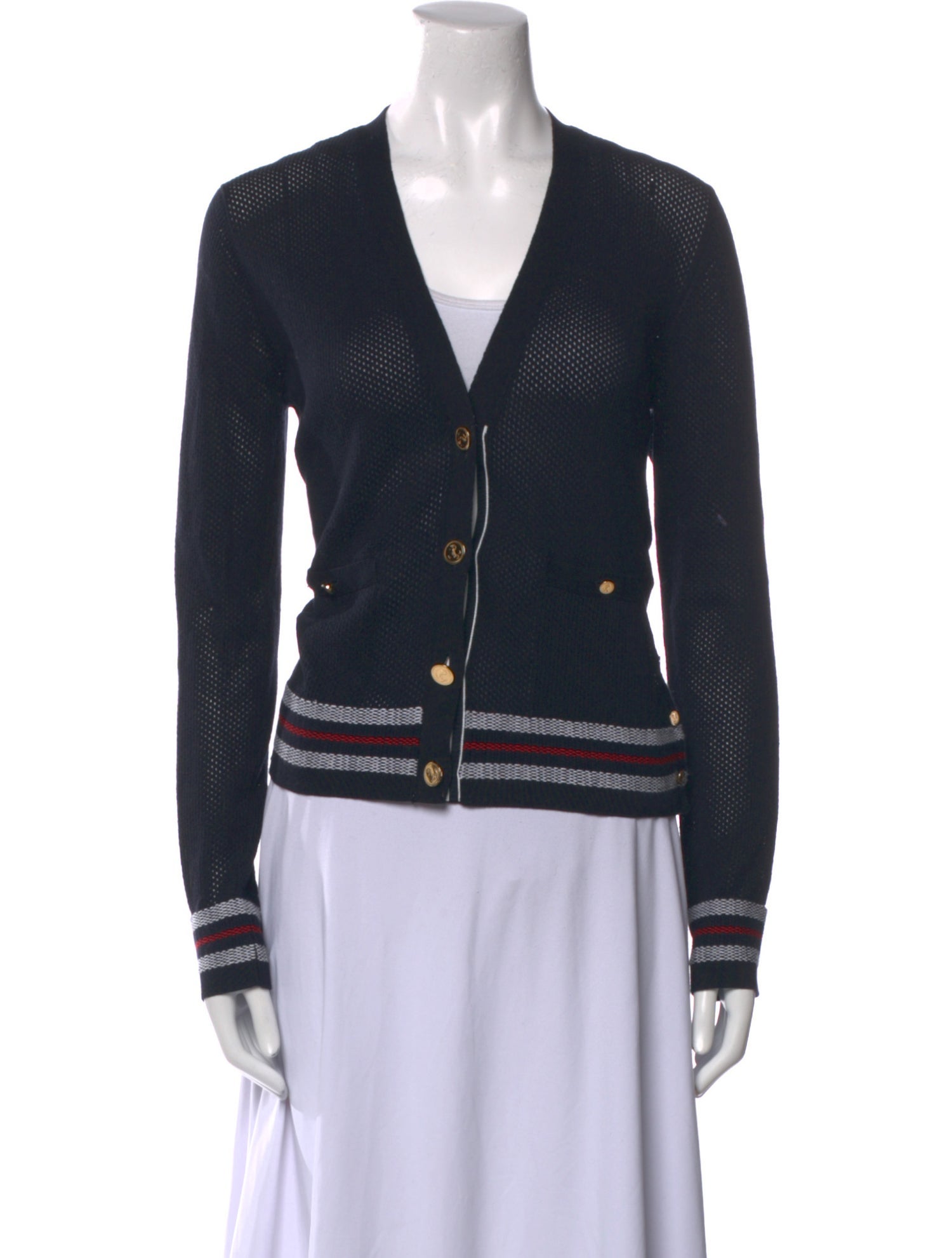 Thom Browne Striped Nylon Sweater