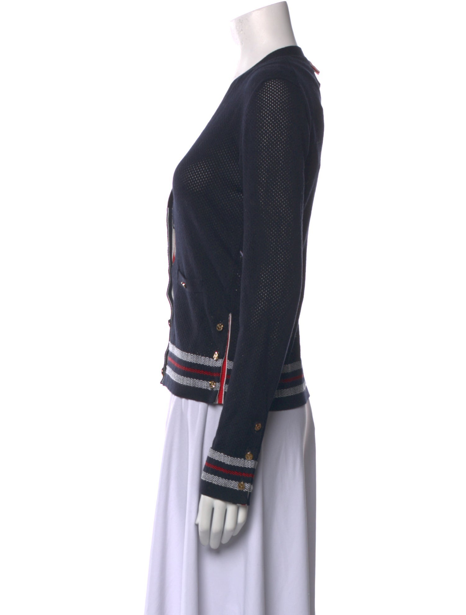 Thom Browne Striped Nylon Sweater