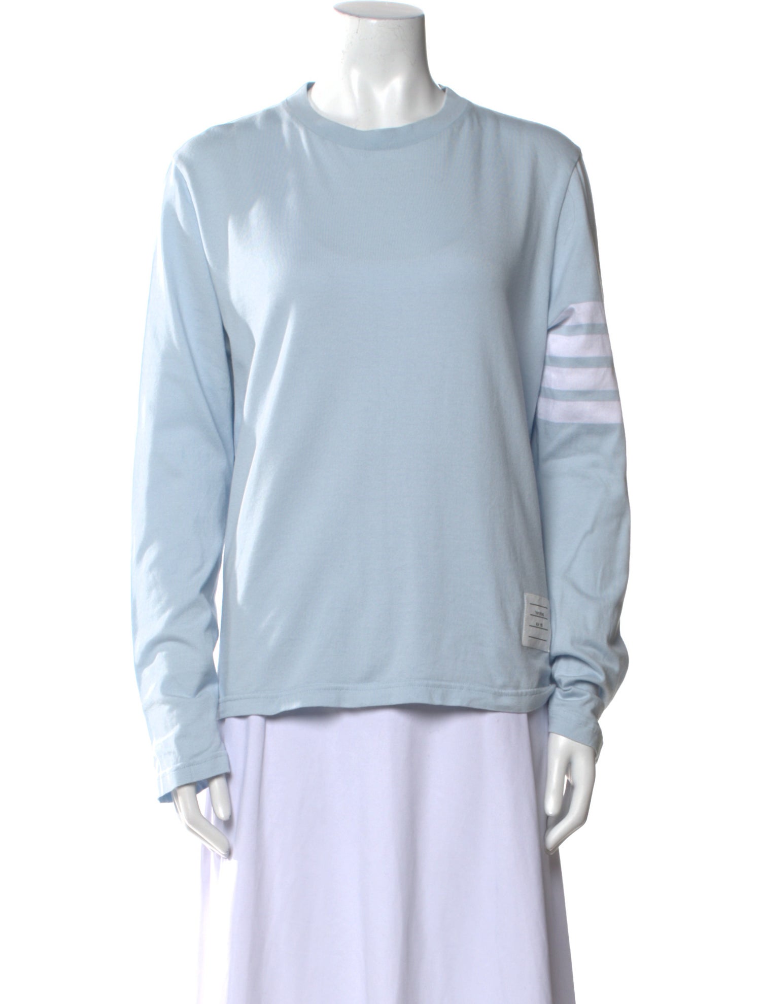 Thom Browne Crew Neck Long Sleeve Sweatshirt