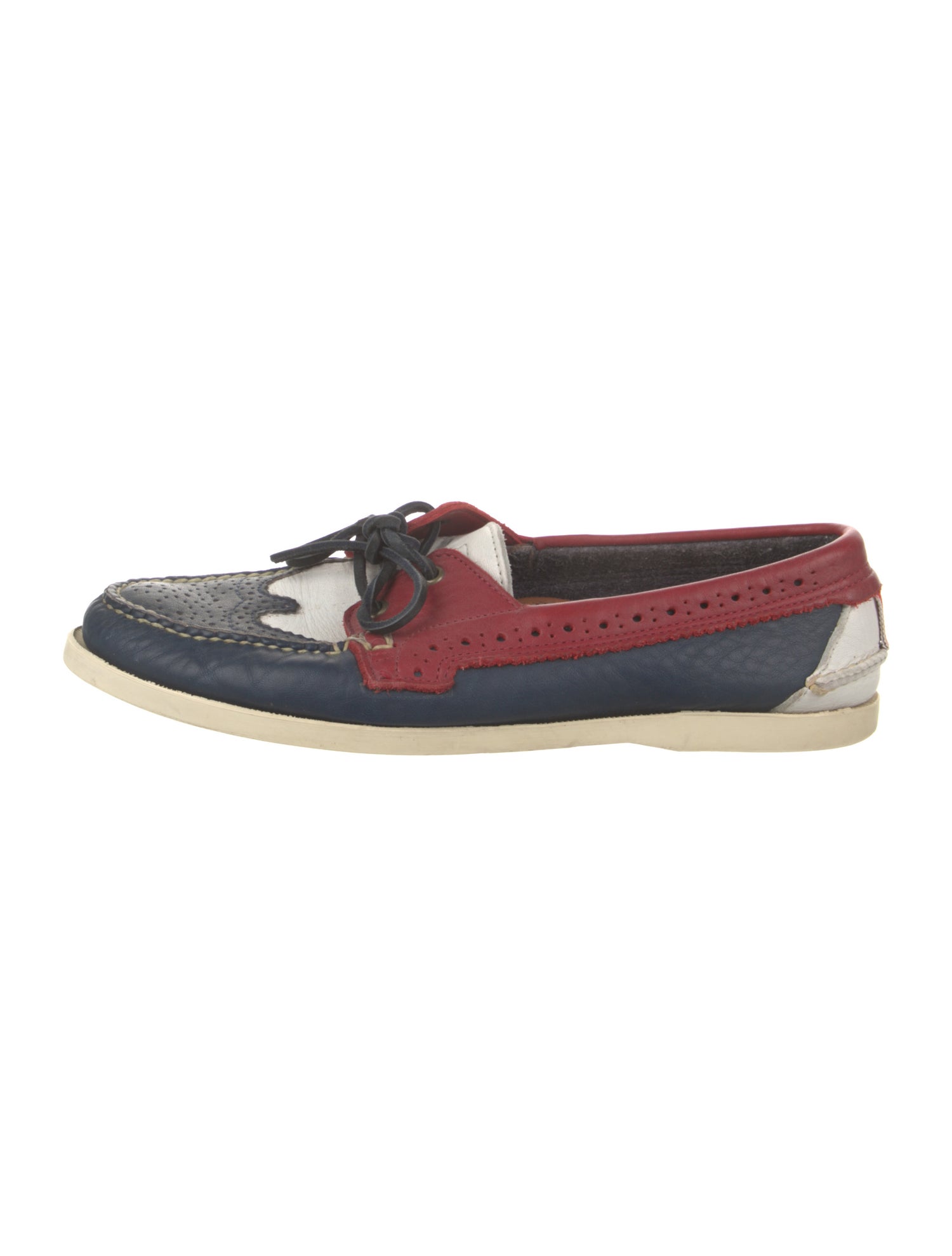 Thom Browne Leather Boat Shoes