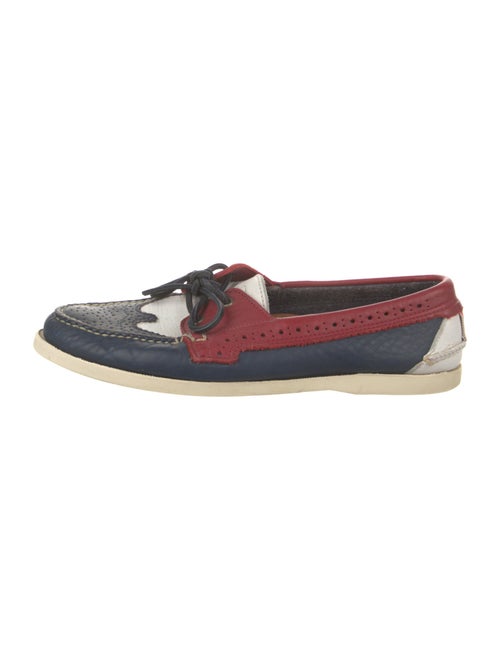 Thom Browne Leather Boat Shoes
