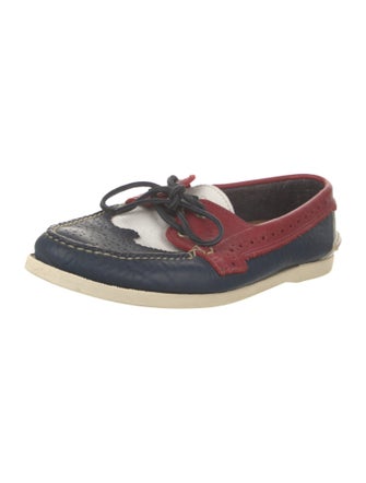 Thom Browne Leather Boat Shoes