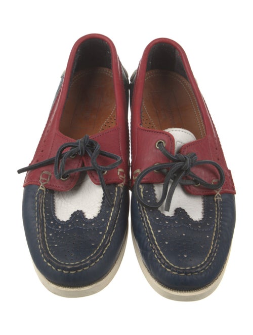 Thom Browne Leather Boat Shoes
