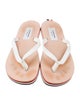 Thom Browne Leather Flip Flops
