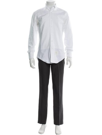Thom Browne Long Sleeve Tuxedo Shirt
