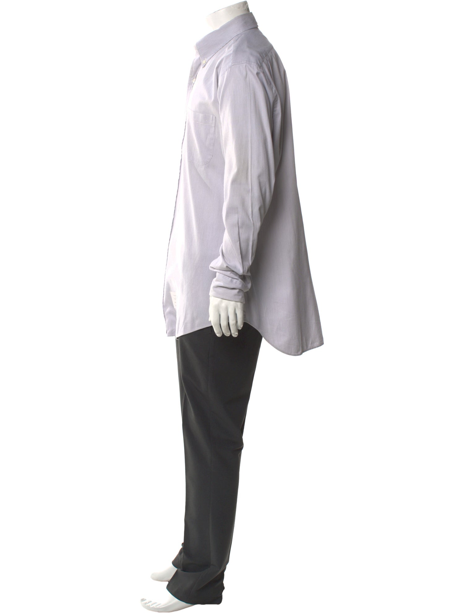 Thom Browne Striped Long Sleeve Shirt