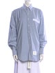 Thom Browne Long Sleeve Button-Up Top