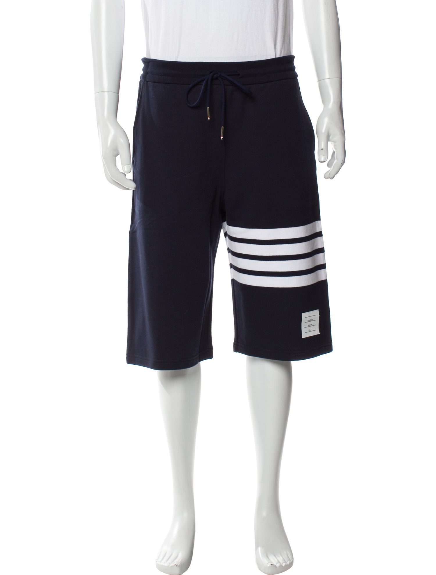 Thom Browne 4-Bar Jogger Shorts