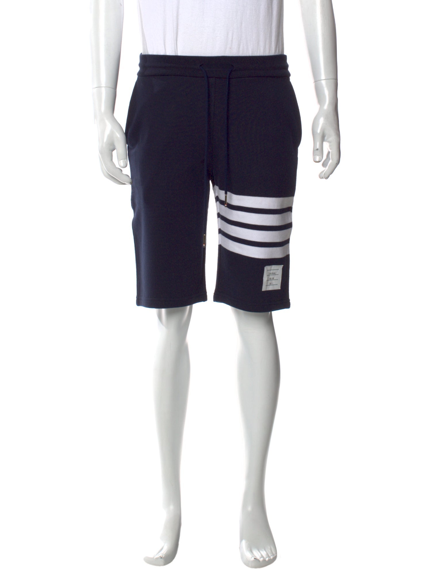 Thom Browne 4-Bar Jogger Shorts w/ Tags
