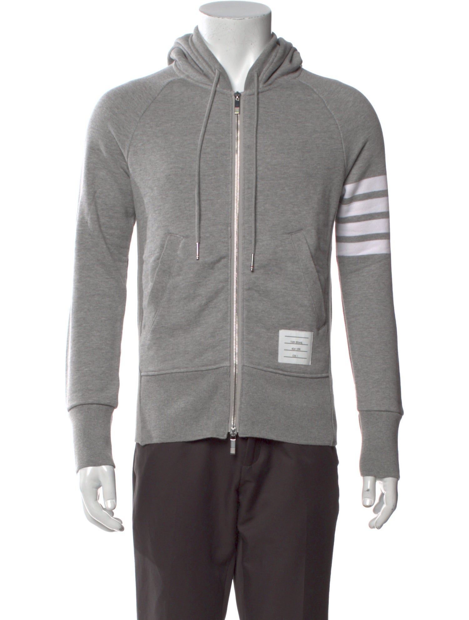 Thom Browne 4 Bar Stripe Striped Hoodie