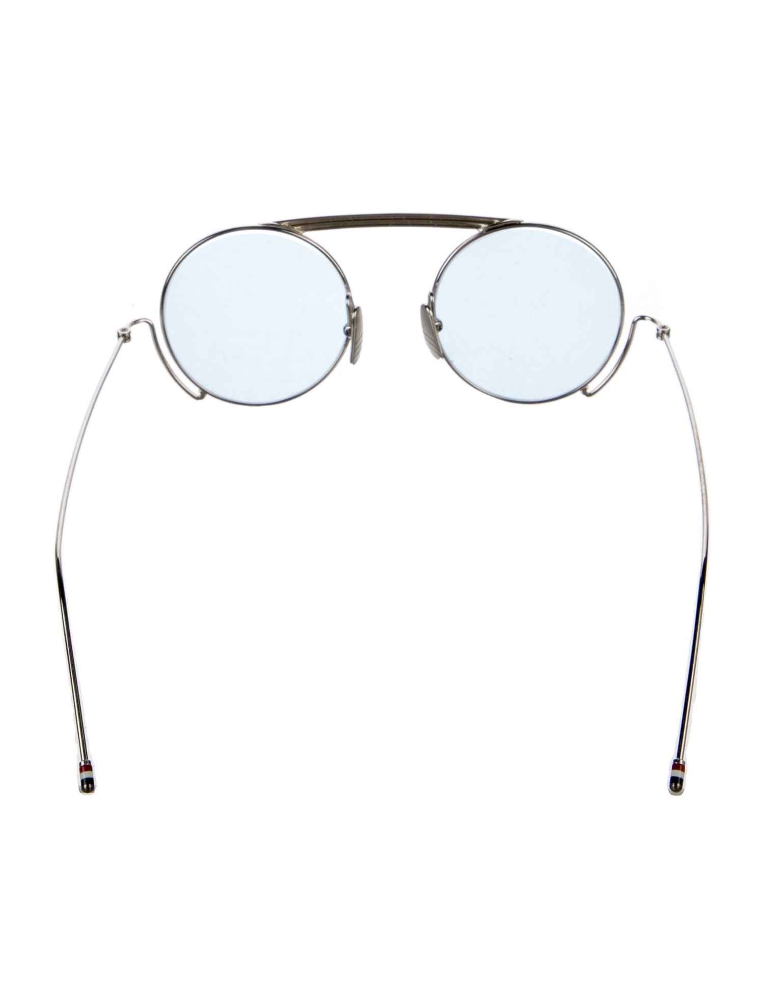 Thom Browne Round Mirrored Sunglasses
