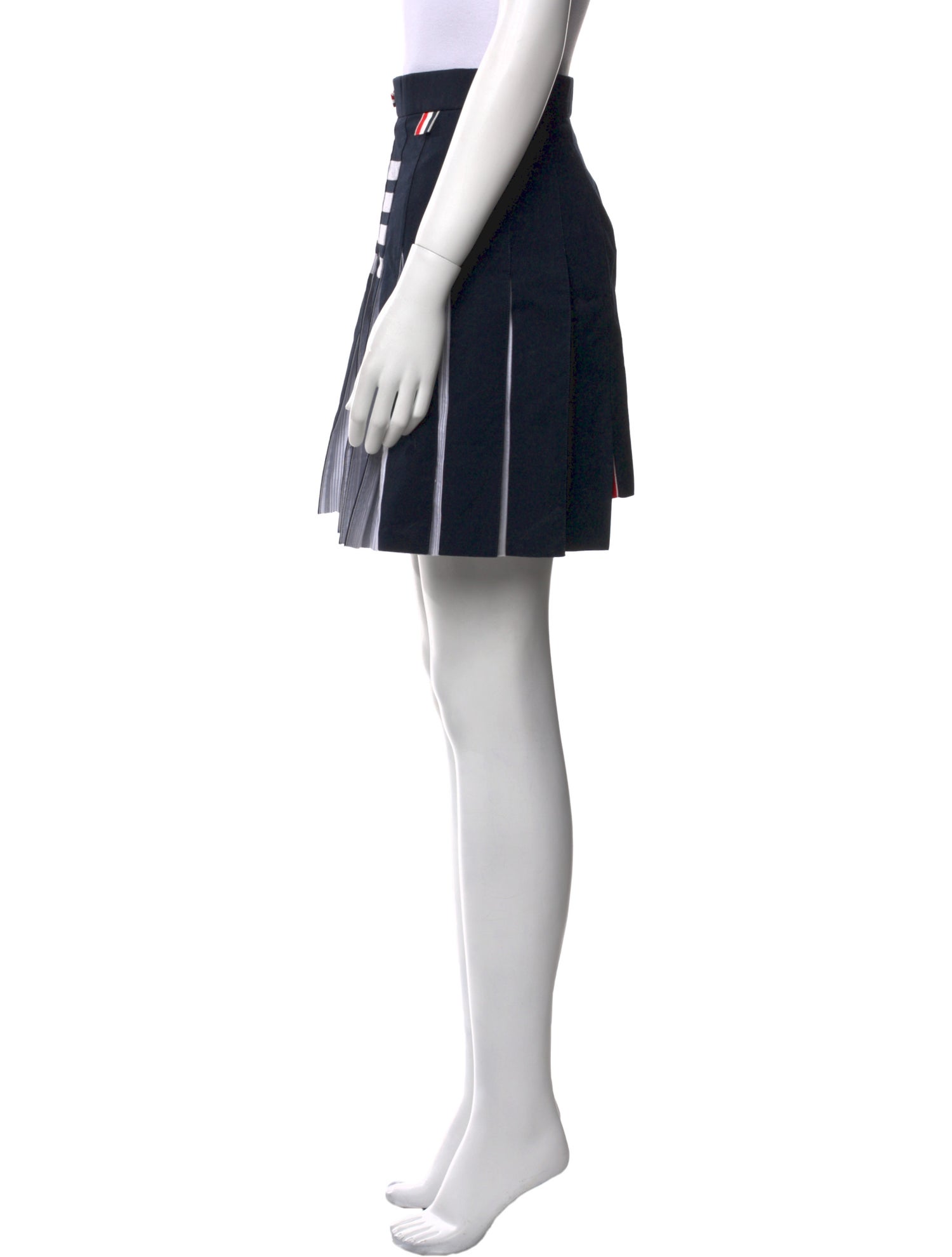 Thom Browne Striped Mini Skirt
