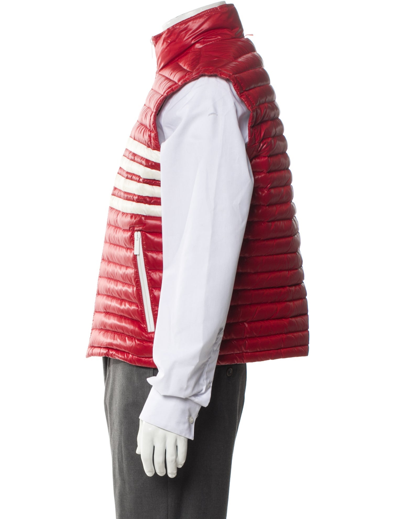 Thom Browne 4-Bar Striped Vest