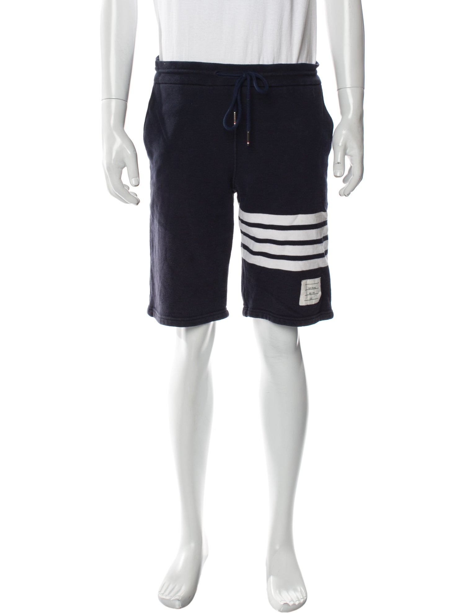 Thom Browne Striped Jogger Shorts