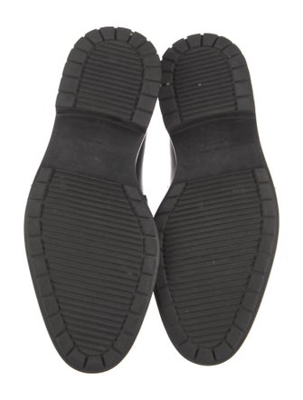 Thom Browne Leather Printed Loafers