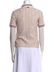 Thom Browne Striped Short Sleeve Polo